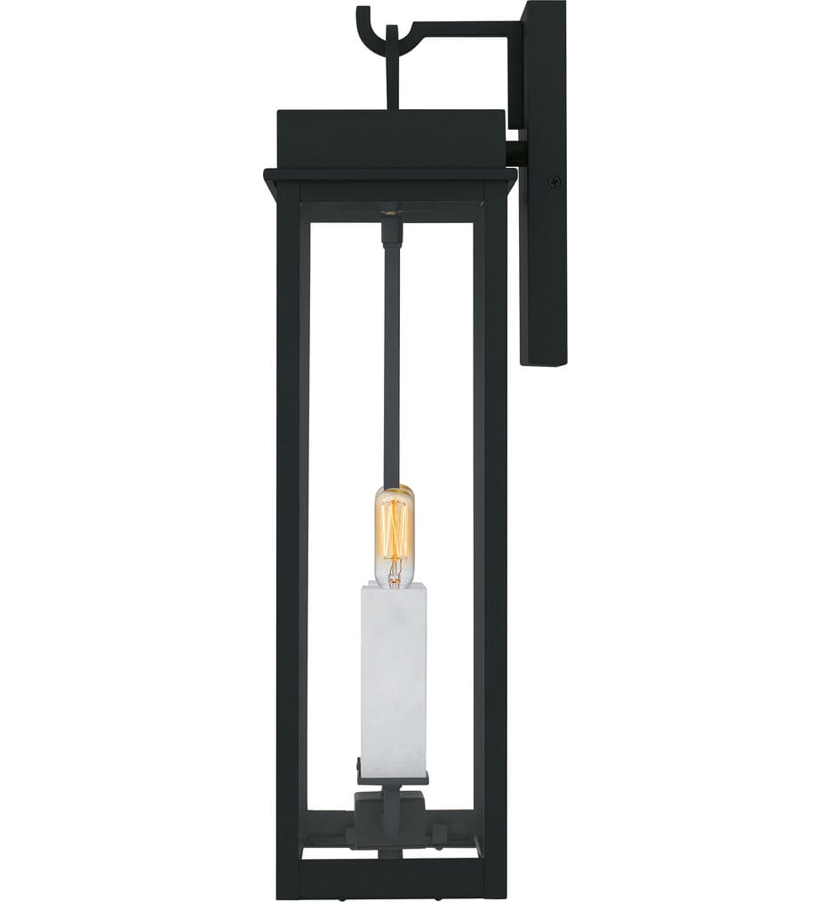Quoizel - CAM8409MBK - Carmen 22" Outdoor Wall Sconce