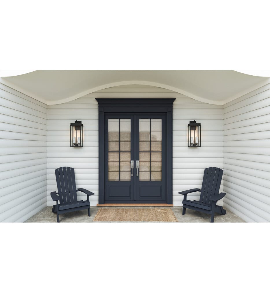 Quoizel - CAM8409MBK - Carmen 22" Outdoor Wall Sconce