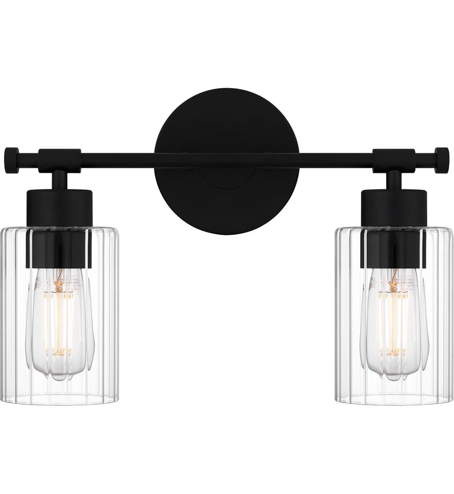 Quoizel - CAP8615MBK - Caputo 15" Bath Vanity Light