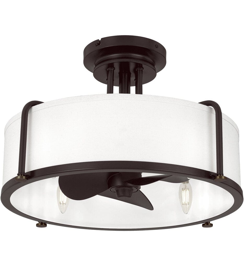 Quoizel - CAV3121WT - Calvary 22.25" Fandelier