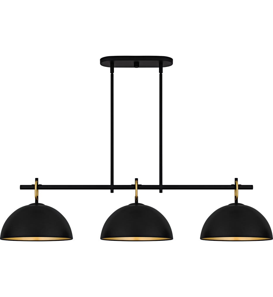 Quoizel - CEO344MBK - Cleo 44.25" Island Light