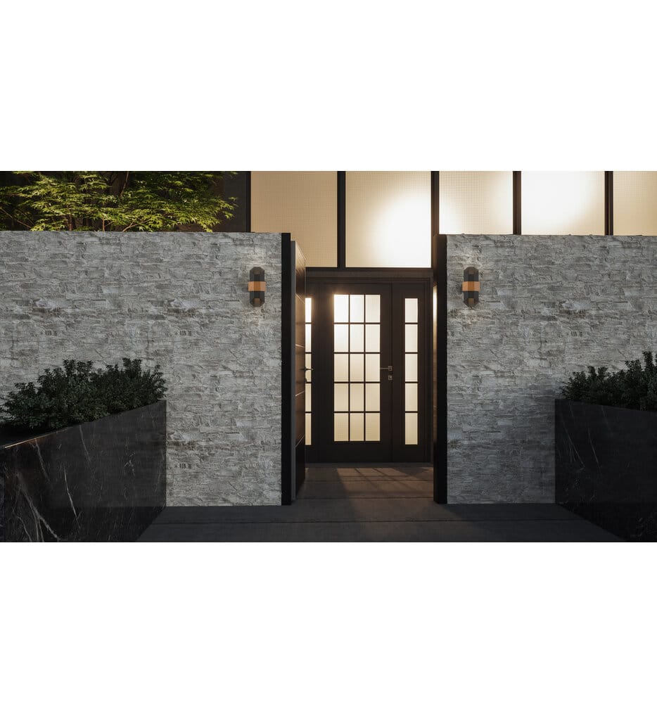Quoizel - CHS8307MBK - Chasm 15.25" Outdoor Lantern