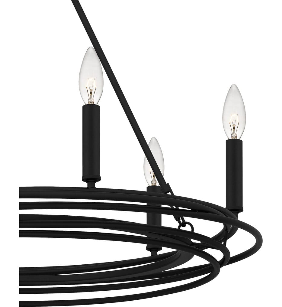 Quoizel - CPE5025MBK - Calliope 26.5" Chandelier