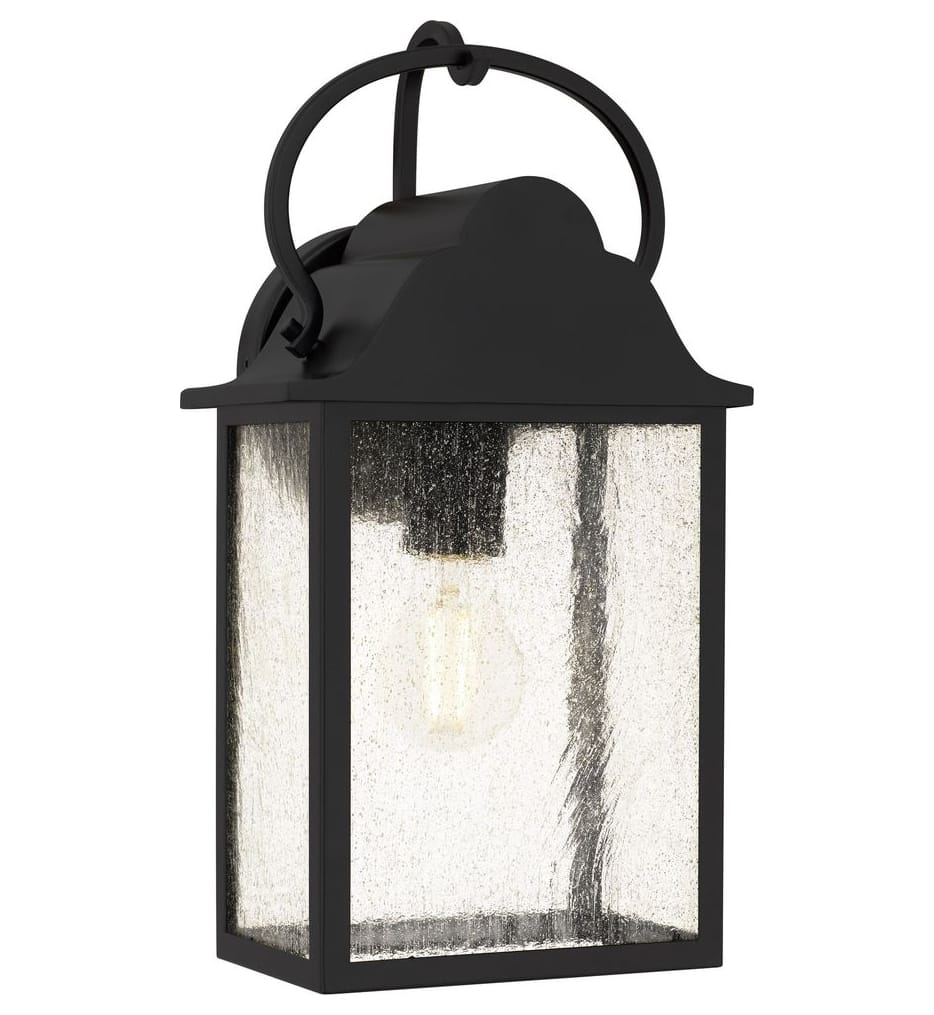 Quoizel - DAM8307MBK - Damian 15-inch Outdoor Wall Sconce