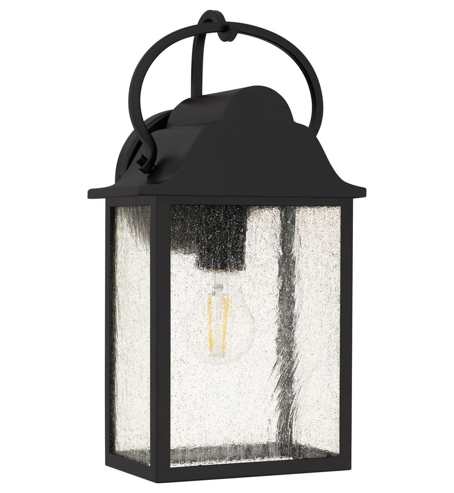 Quoizel - DAM8307MBK - Damian 15-inch Outdoor Wall Sconce
