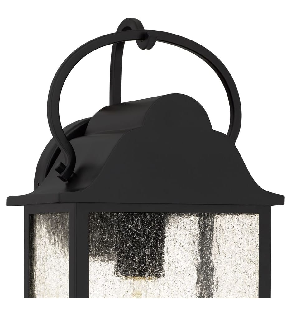 Quoizel - DAM8307MBK - Damian 15-inch Outdoor Wall Sconce