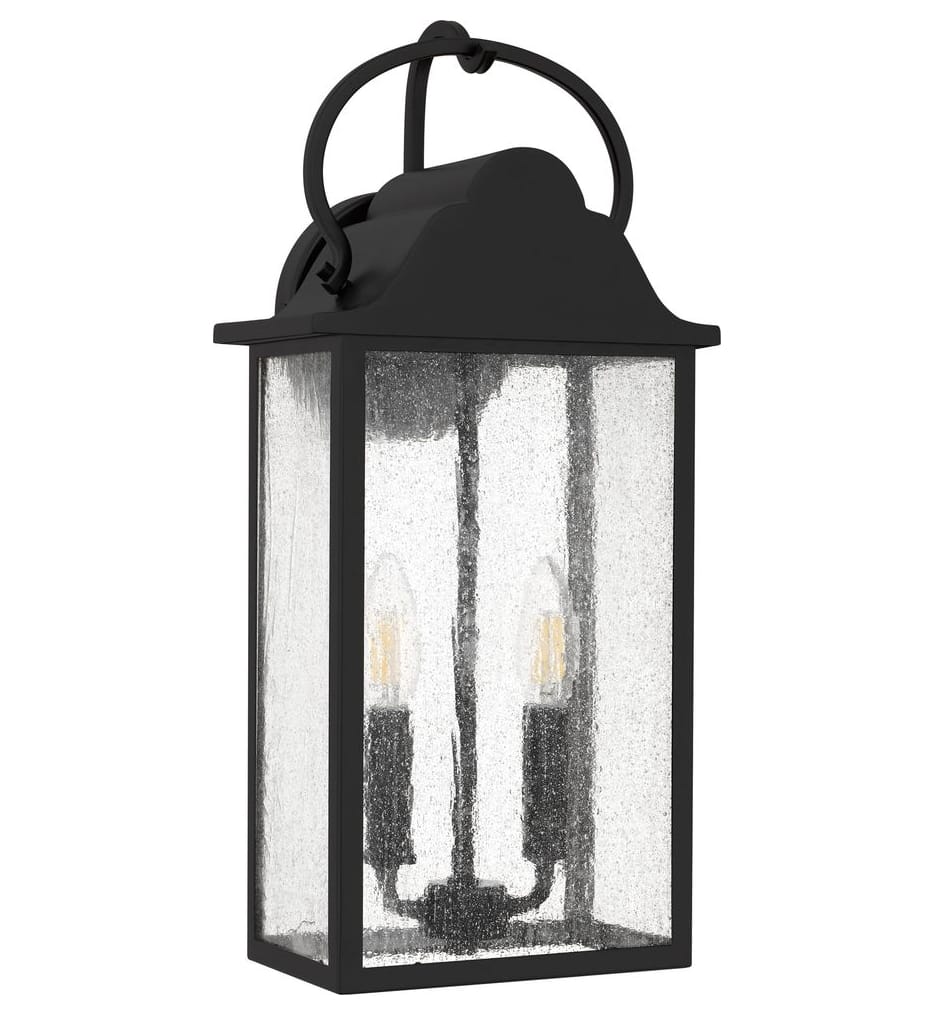 Quoizel - DAM8407MBK - Damian 18-inch Outdoor Wall Sconce
