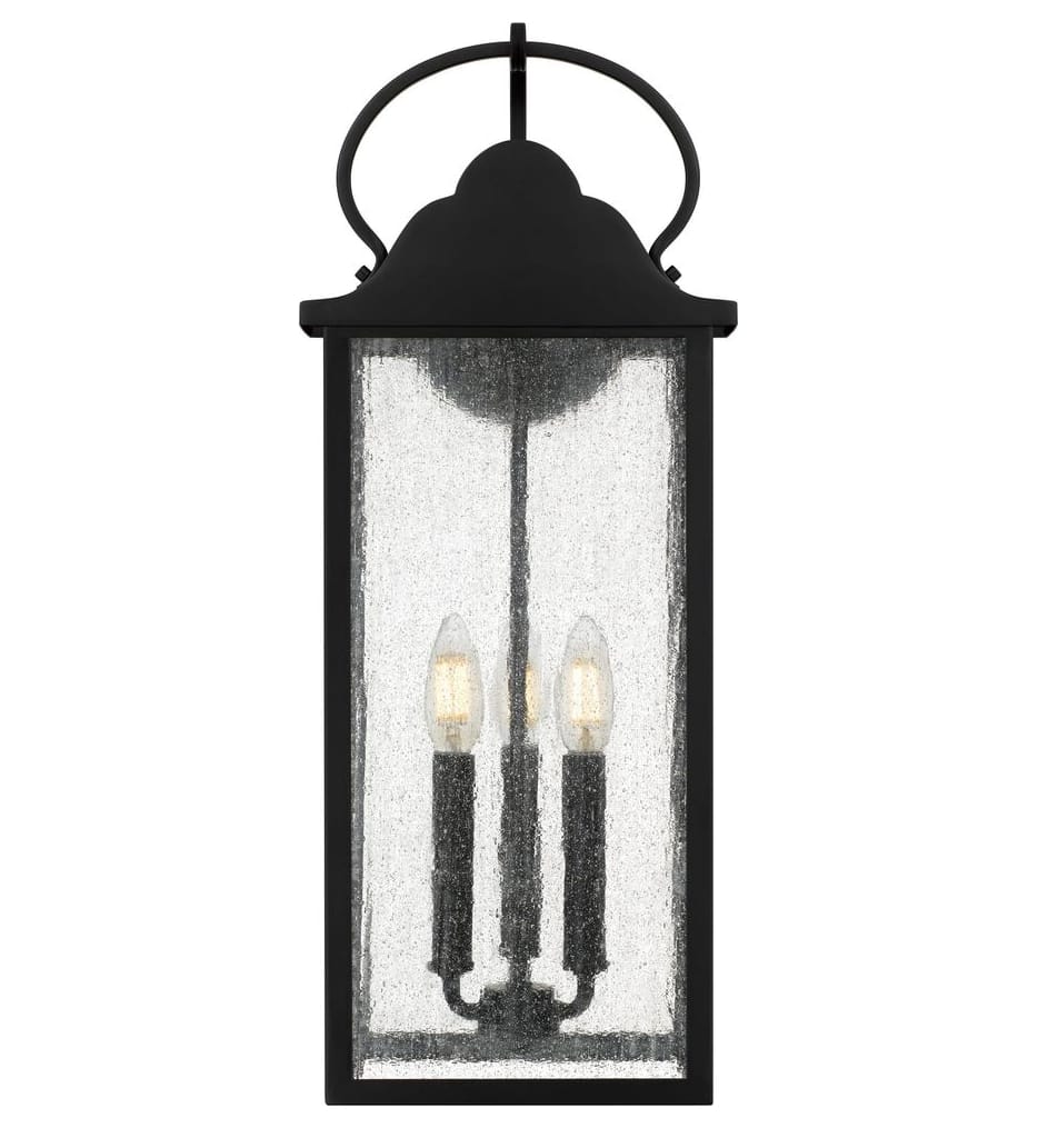Quoizel - DAM8408MBK - Damian 22.5-inch Outdoor Wall Sconce