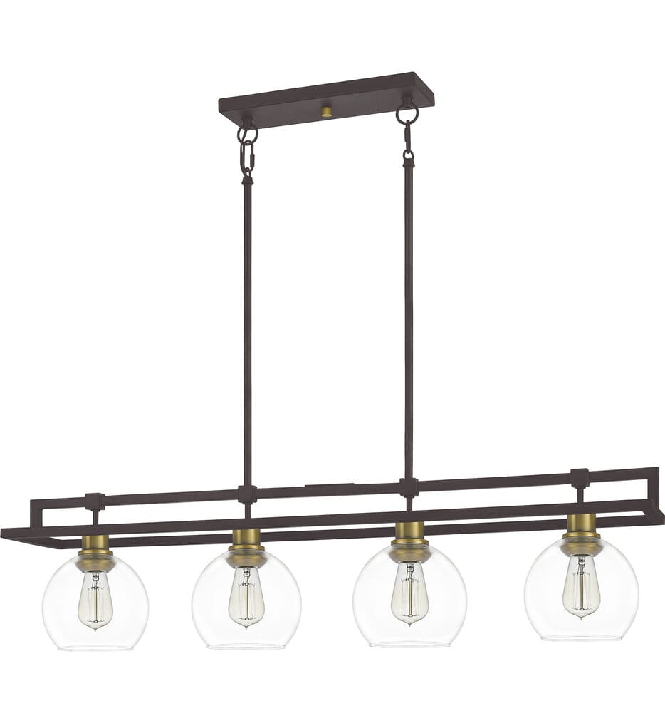 Quoizel - DBS440OZ - Dobbs 40" Island Light