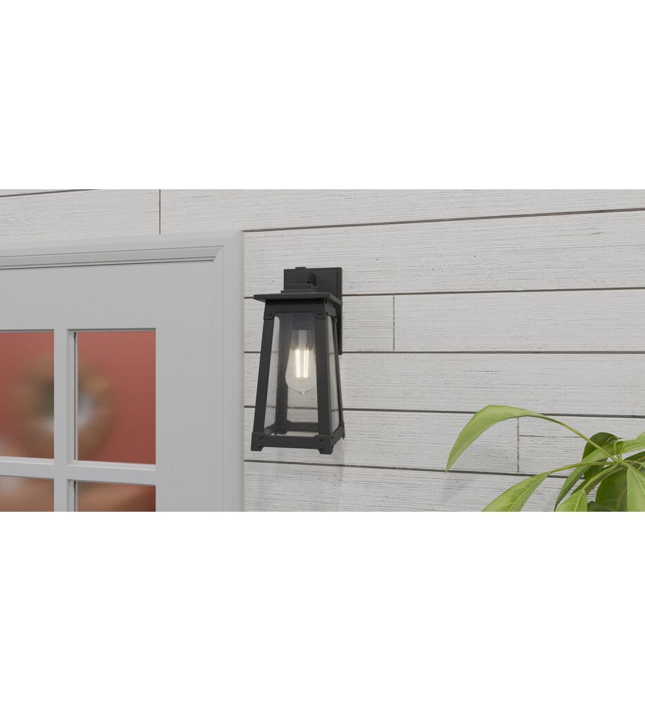 Quoizel - DCH8405MBK - Drescher 12.5" Outdoor Wall Sconce