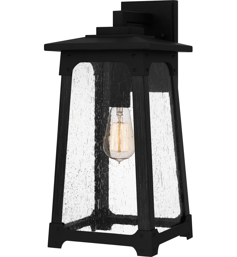 Quoizel - DCH8408MBK - Drescher 18" Outdoor Wall Sconce