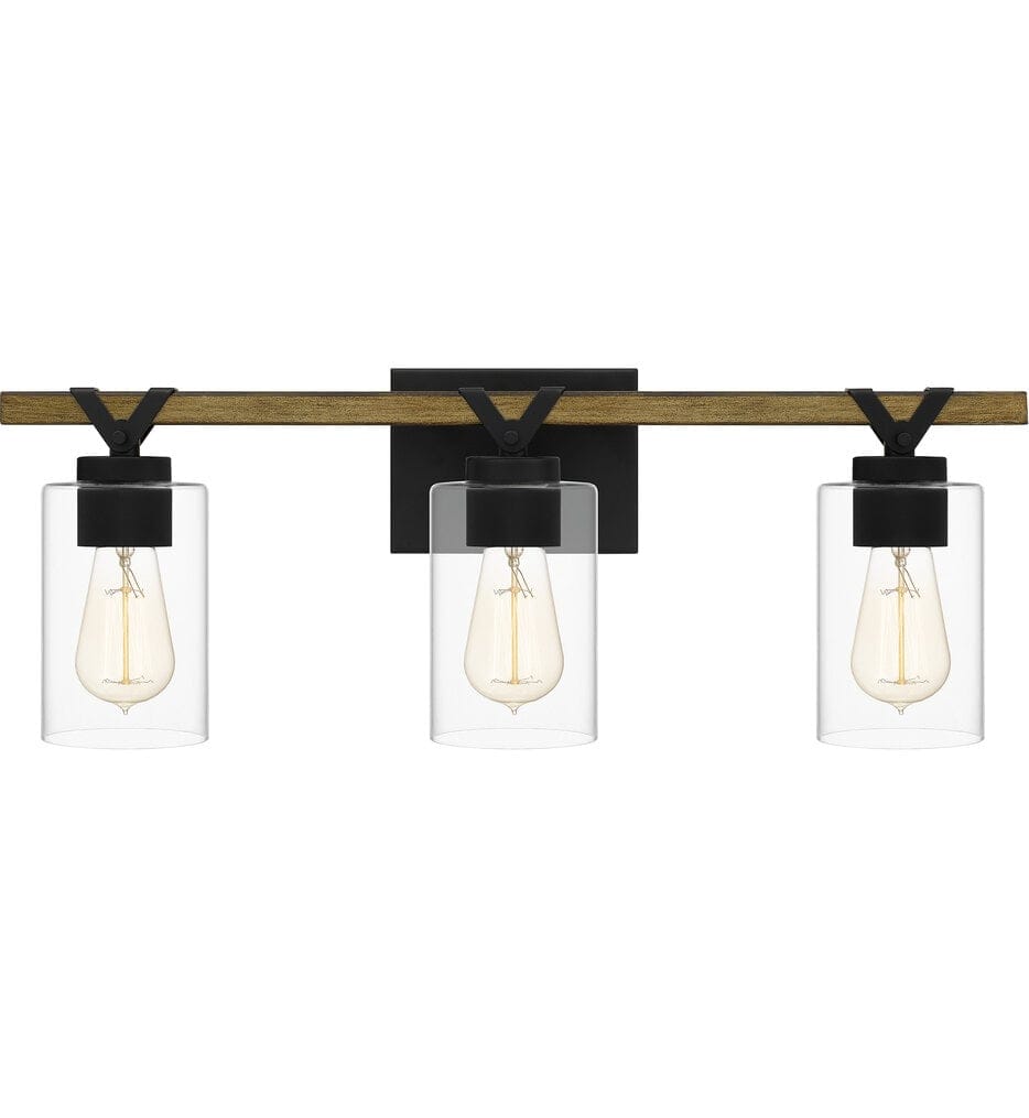 Quoizel - DEVN8624MBK - Devon Court 24" Bath Vanity Light