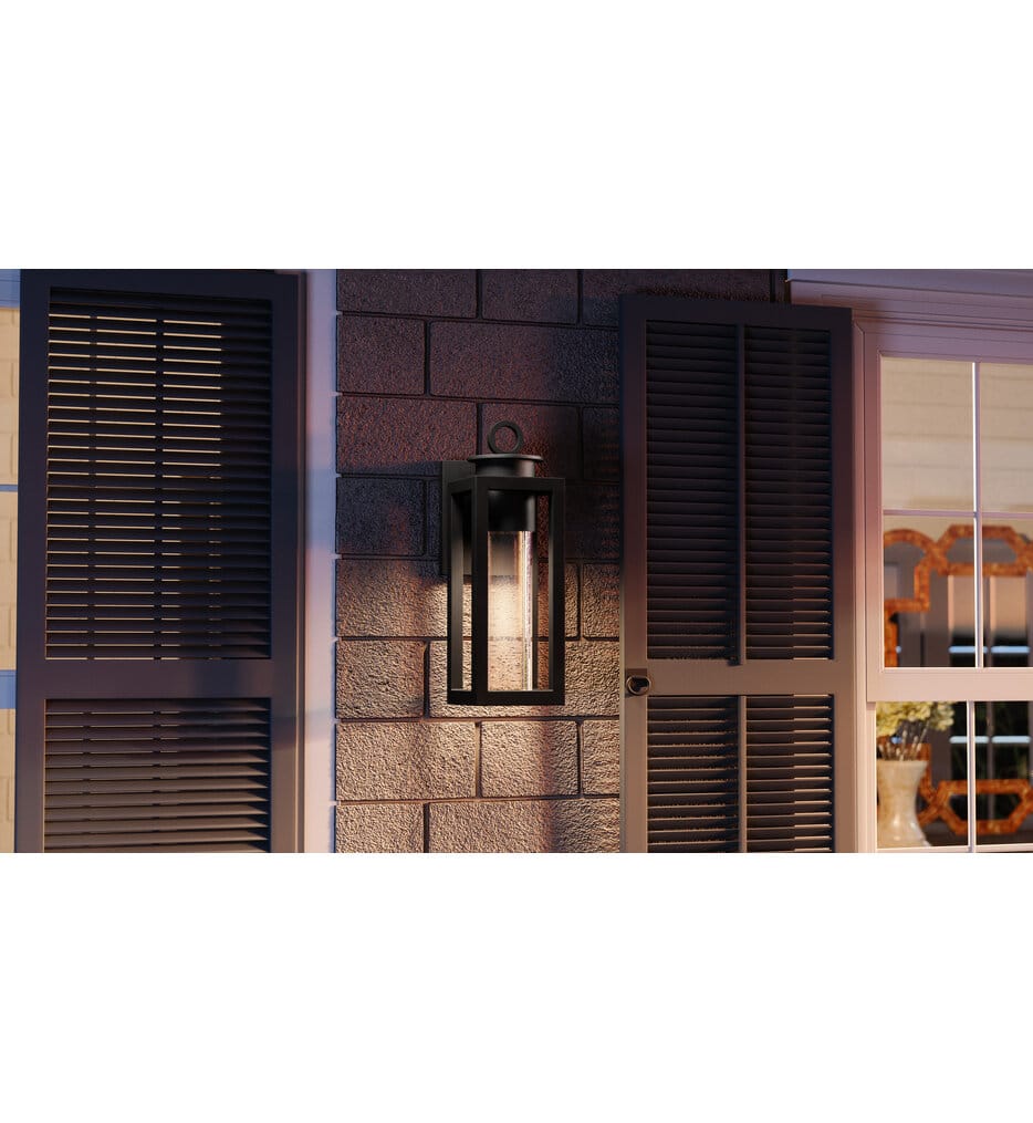Quoizel - DGL8405MBK - Donegal 14.75" Outdoor Lantern