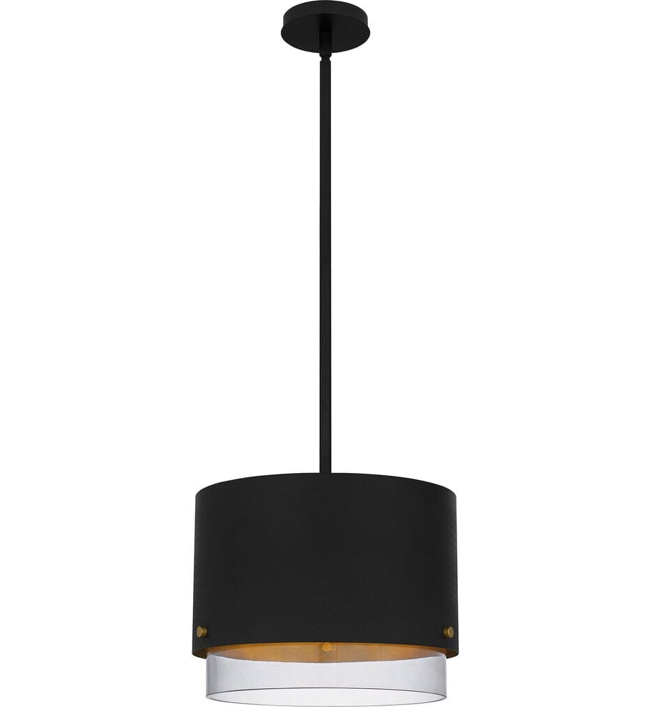 Quoizel - EIO1814MBK - Elio 14.5" Mini Pendant