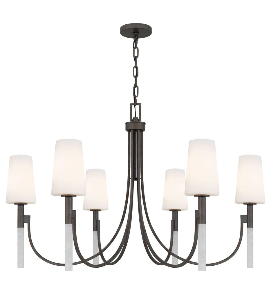 Quoizel - ELOU5040IN - Eloura 40-inch Chandelier