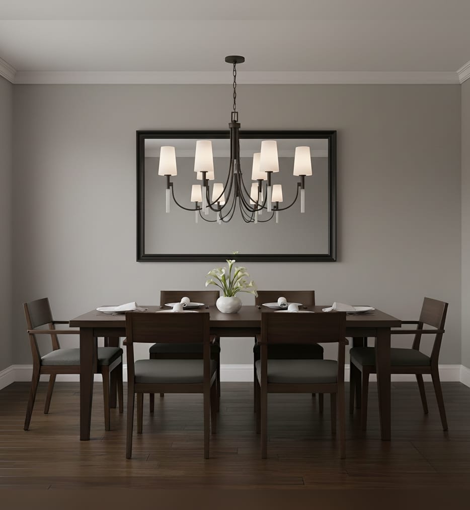 Quoizel - ELOU5040IN - Eloura 40-inch Chandelier