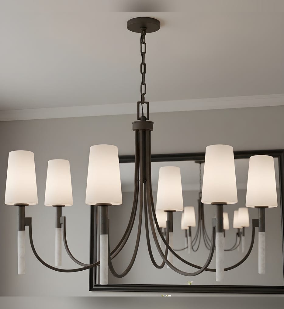 Quoizel - ELOU5040IN - Eloura 40-inch Chandelier