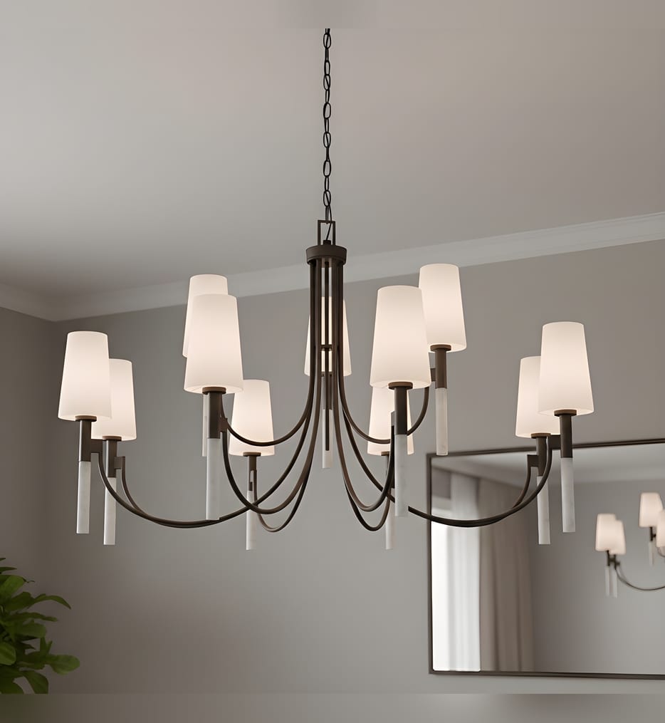 Quoizel - ELOU5048IN - Eloura 48-inch Chandelier