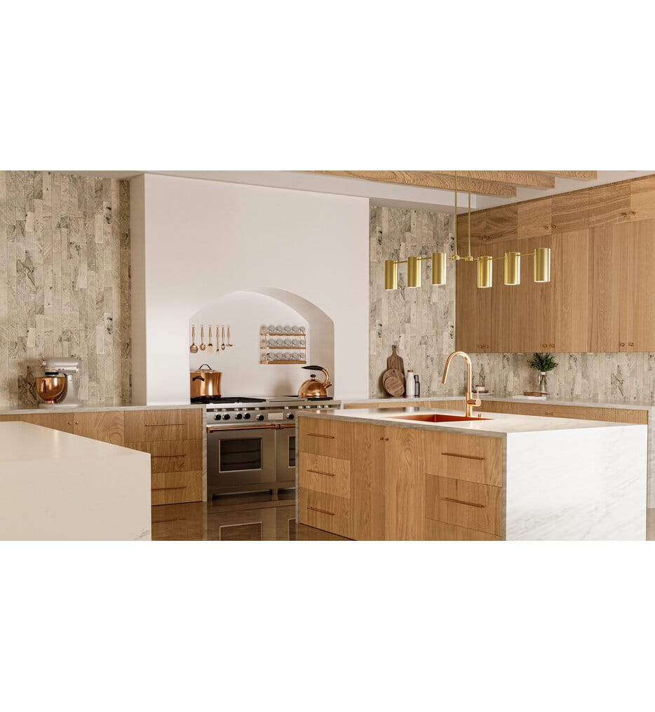 Quoizel - FLD650BRG - Foreland 50" Island Light