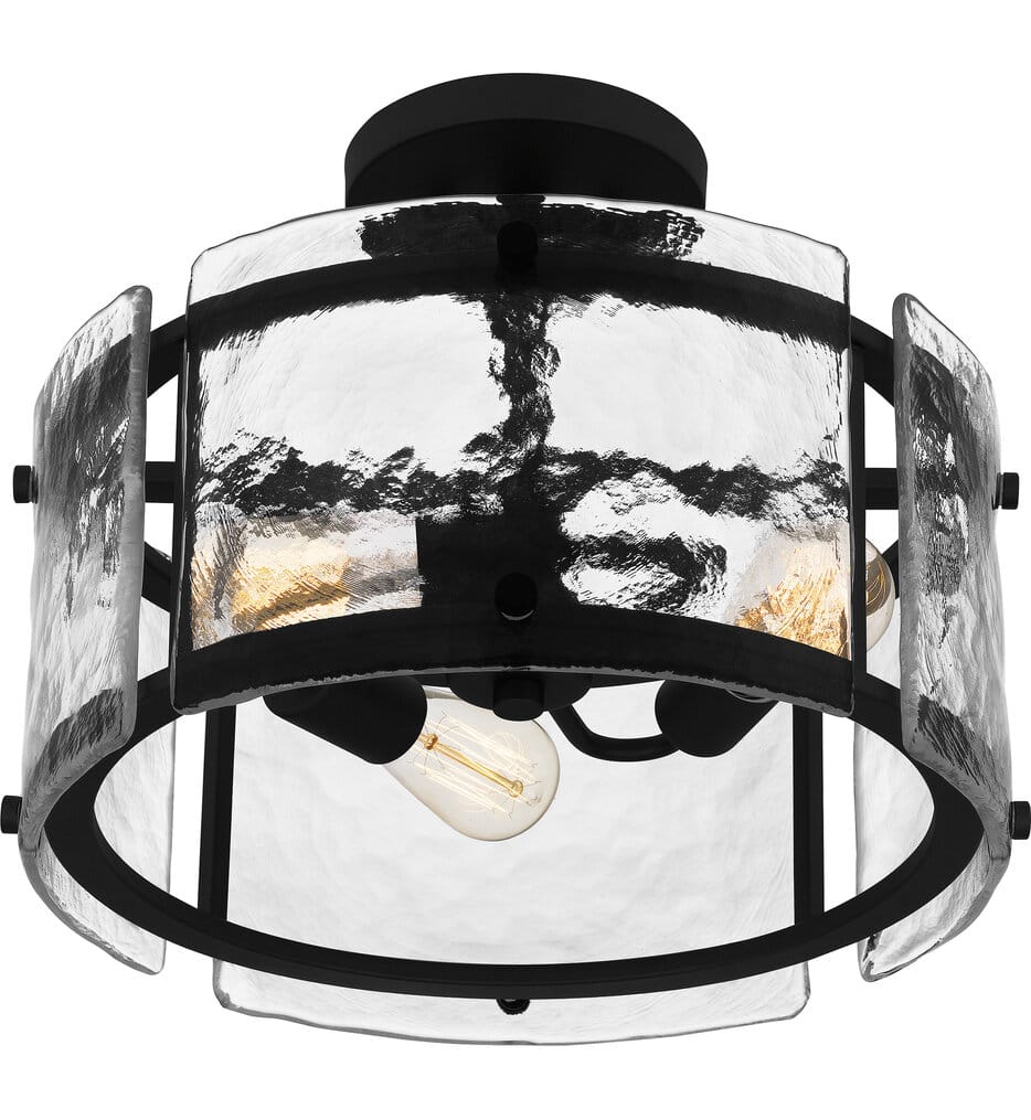 Quoizel - Fortress 11" Semi-Flush Mount