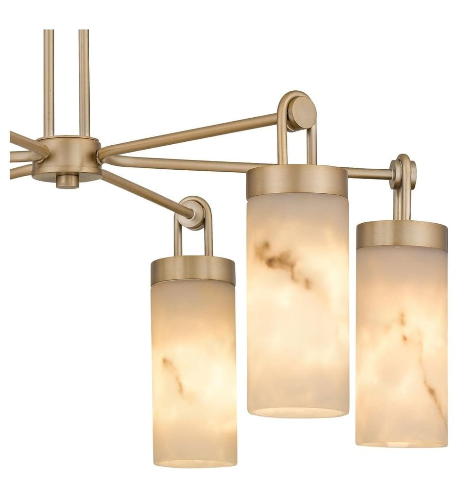 Quoizel - GIA5026BGD - Gianna 26.5-inch Chandelier