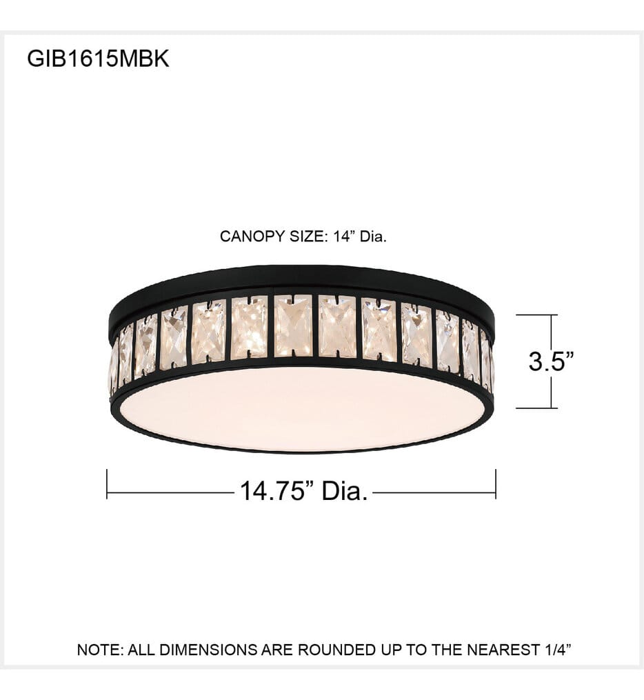 Quoizel - Gibson 14.75" Flush Mount