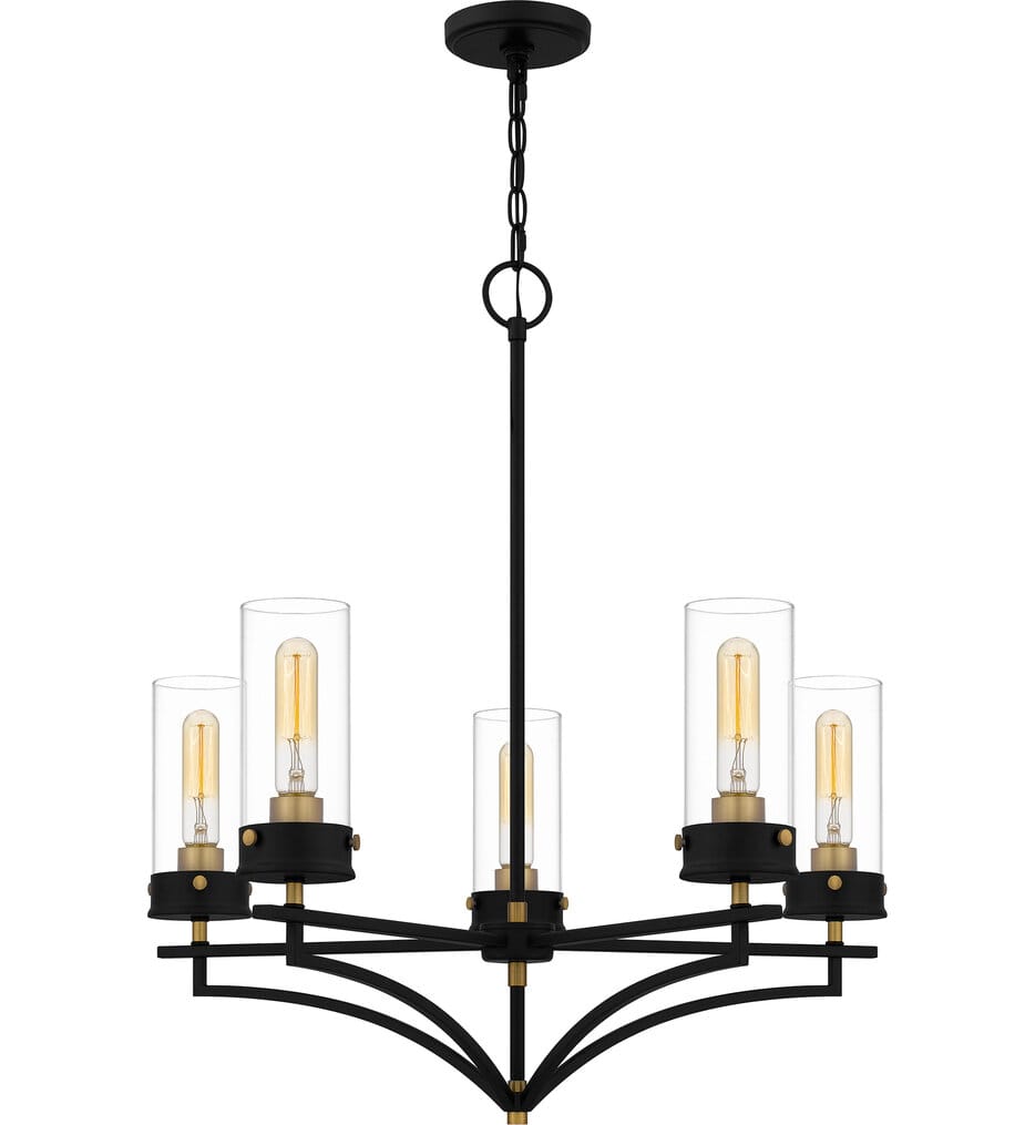 Quoizel - HLS5026MBK - Hillside 26.25" Chandelier