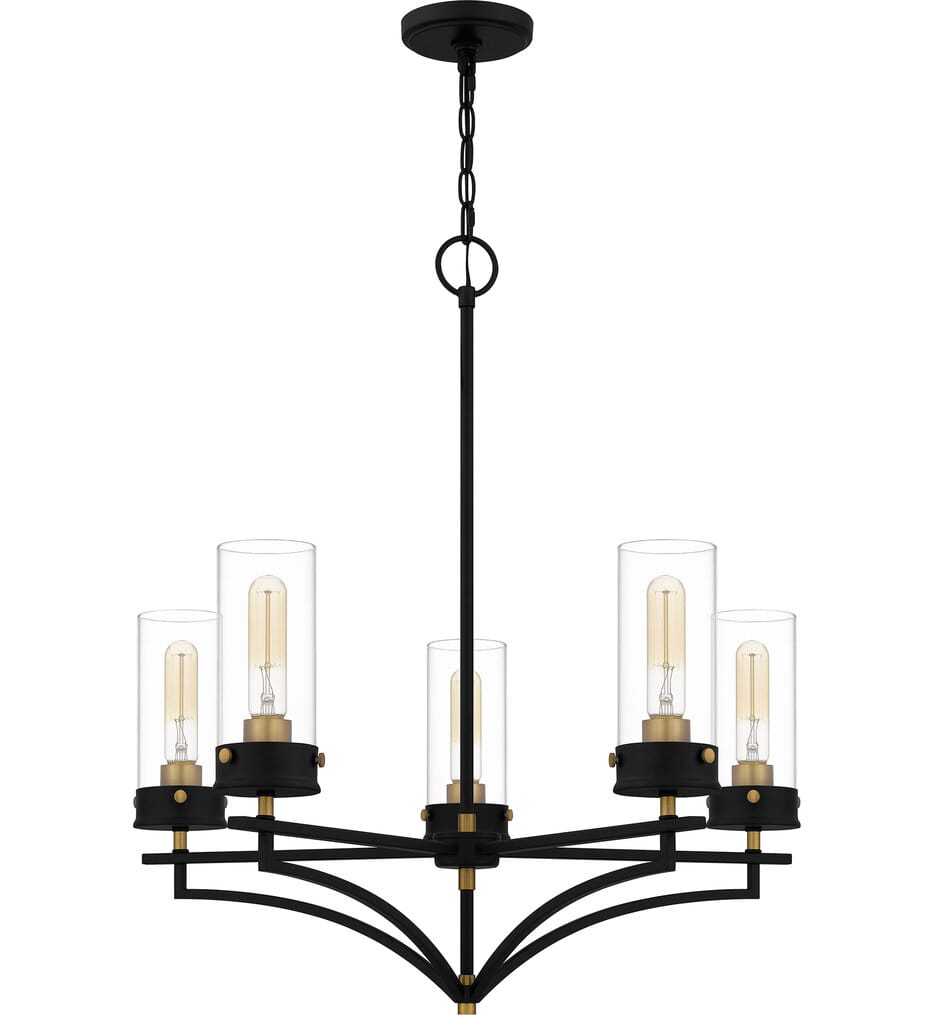 Quoizel - HLS5026MBK - Hillside 26.25" Chandelier