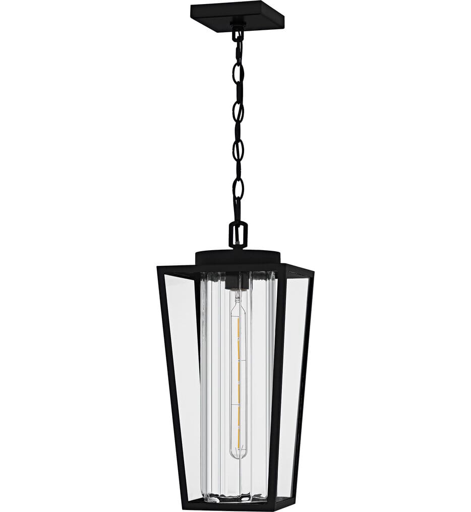 Quoizel - JET1909MBK - Jett 8.5" Outdoor Pendant