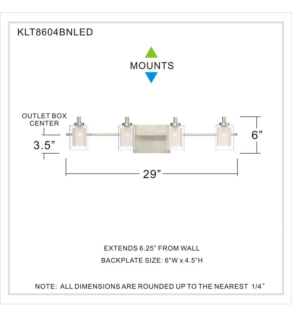 Quoizel - Kolt 29" Bath Vanity Light