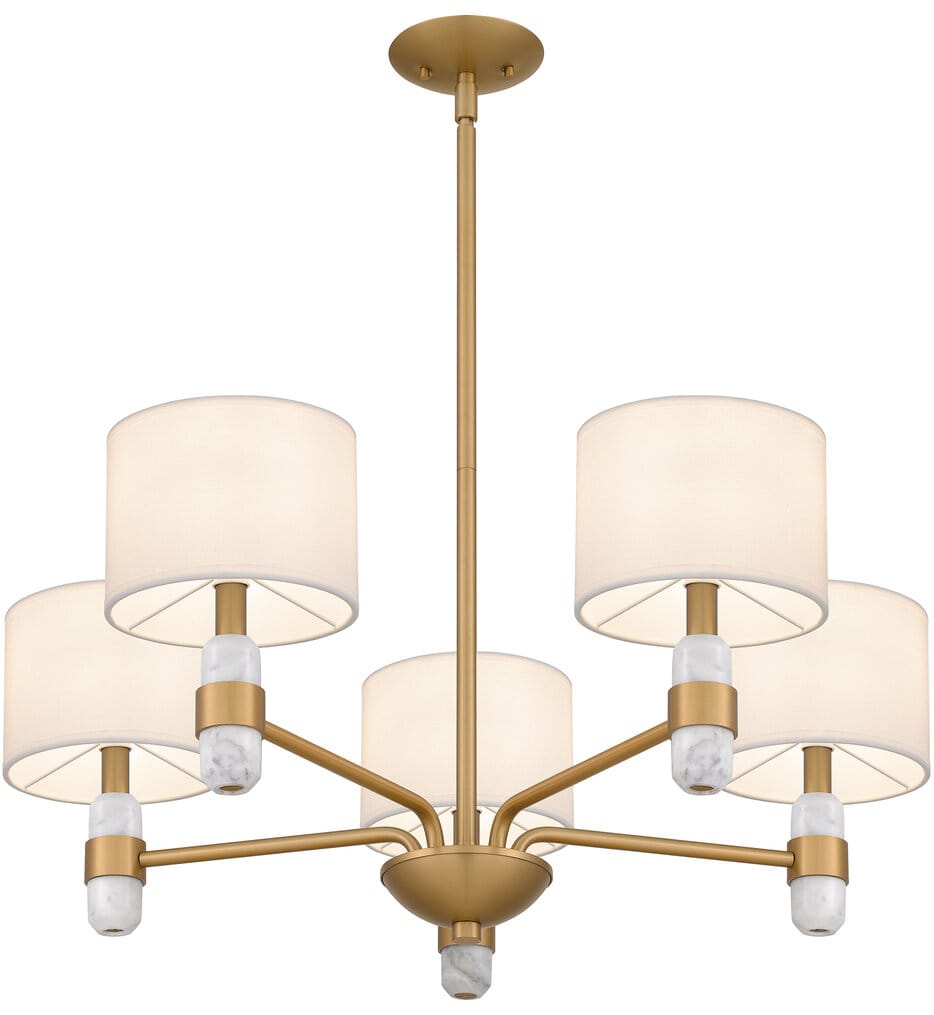 Quoizel - KMB5030BWS - Kimberly 30" Chandelier