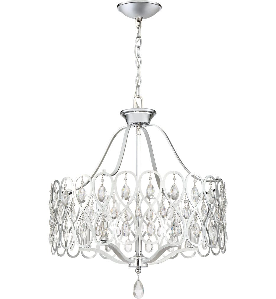 Quoizel - LUL5022C - Lulu 22" Chandelier
