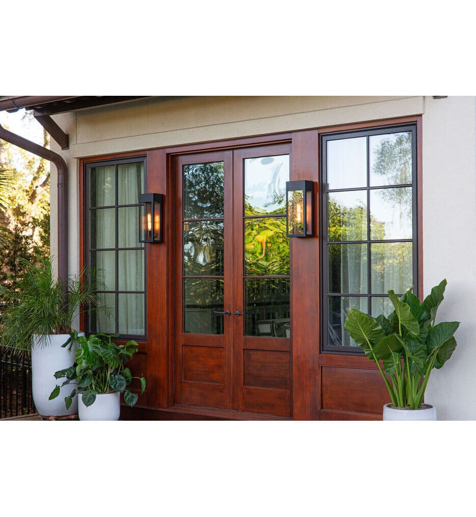 Quoizel - MAE8408MBK - Maren 18" Outdoor Lantern