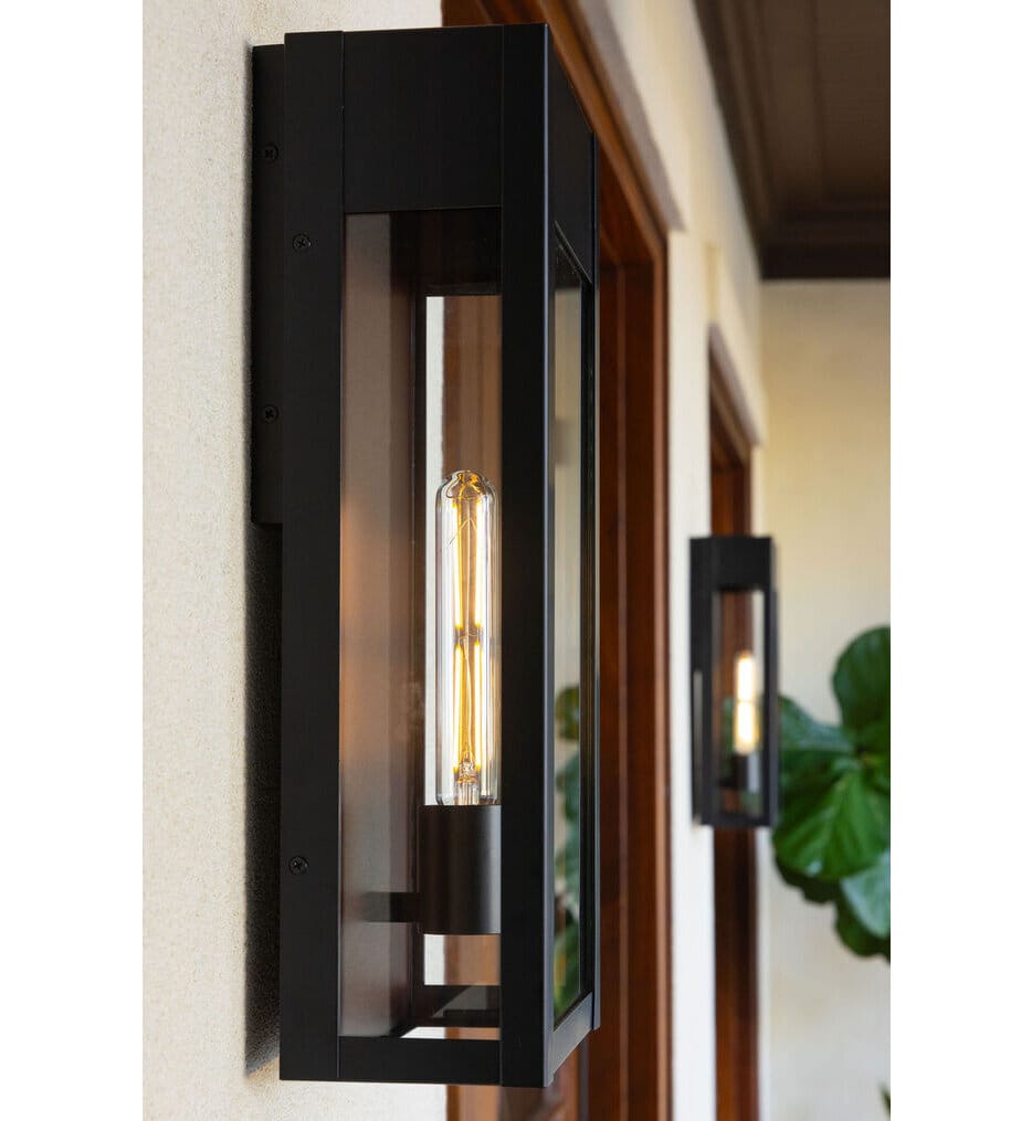 Quoizel - MAE8408MBK - Maren 18" Outdoor Lantern