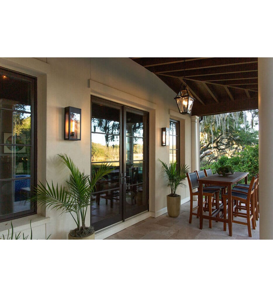 Quoizel - MAE8408MBK - Maren 18" Outdoor Lantern