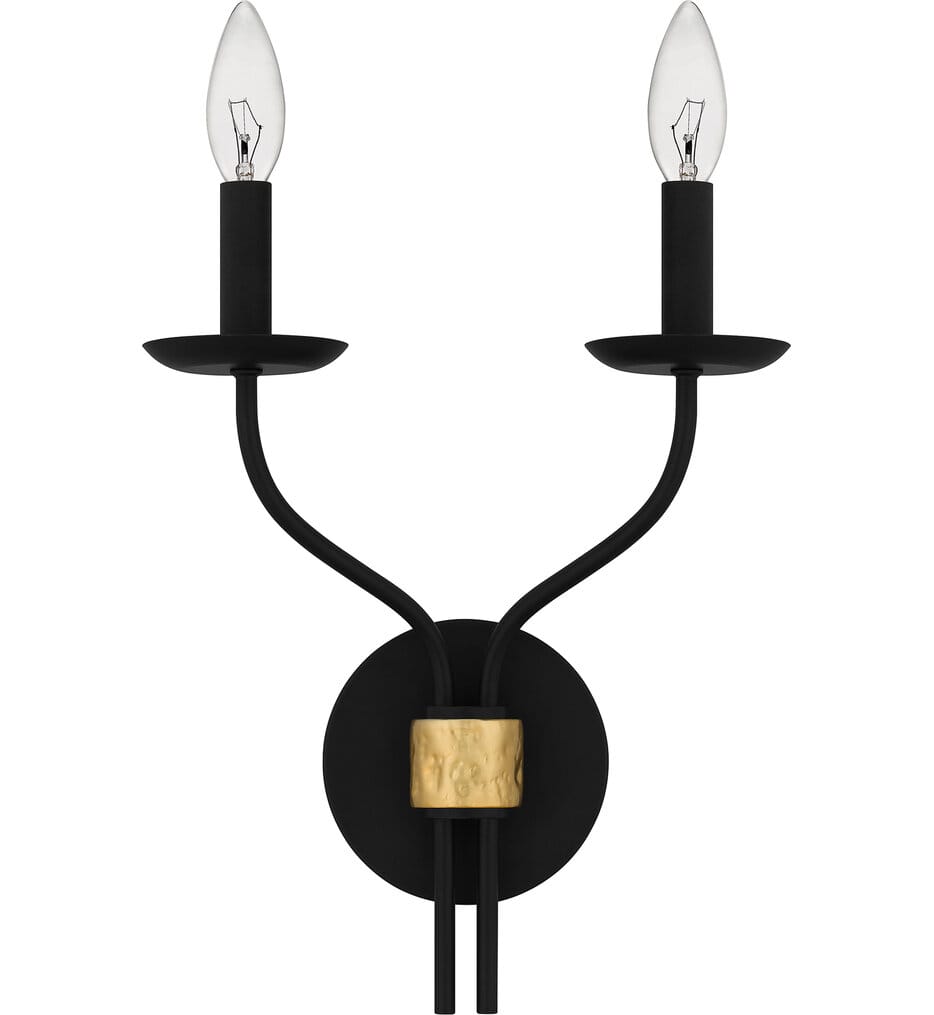 Quoizel - MAG8711MBK - Margaret 11" Wall Sconce