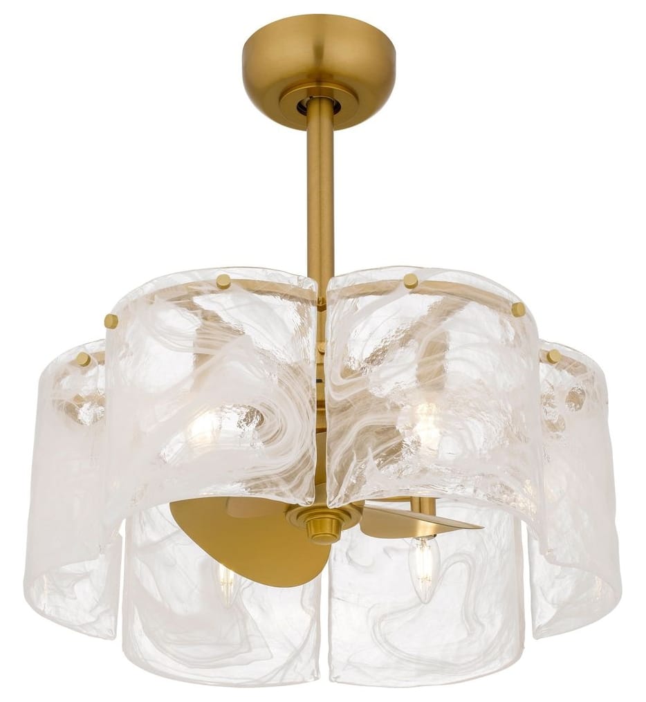 Quoizel - MAI3122BRG - Maisie 21.75-inch Fandelier