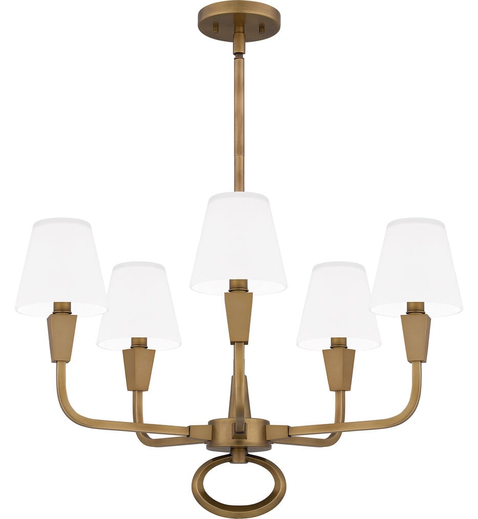 Quoizel - MAO5026WS - Mallory 26" Chandelier
