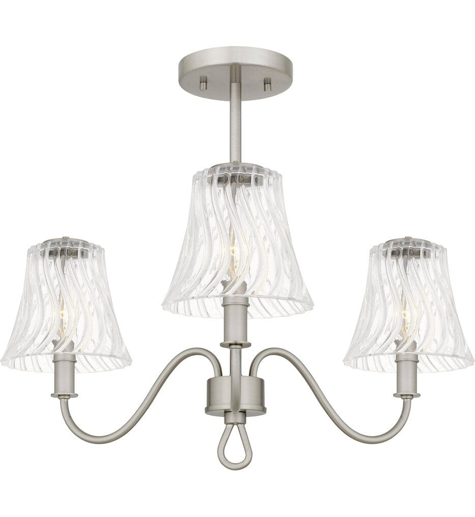 Quoizel - McKinney 21.75" Semi-Flush Mount