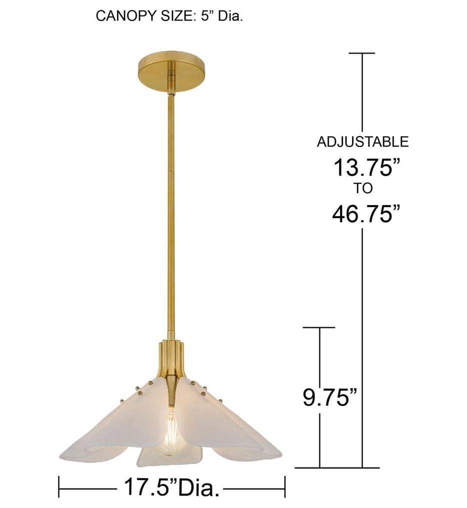 Quoizel - MILT1817LG - Milton 17.5-inch Pendant