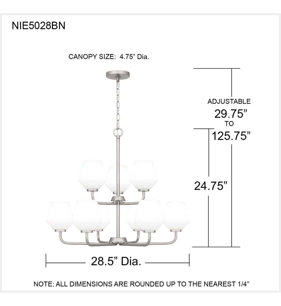 Quoizel - Nielson 28.5" Chandelier