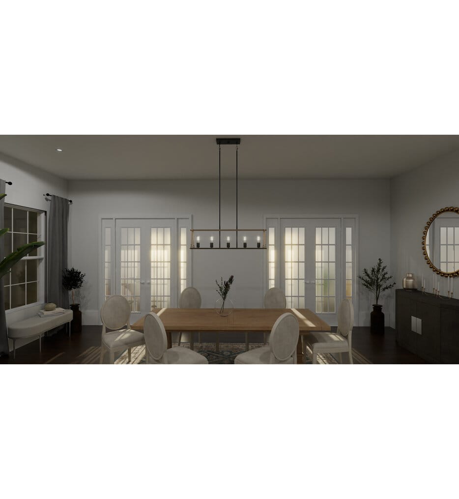 Quoizel - OAK644EK - Oakley 44.5" Island Light