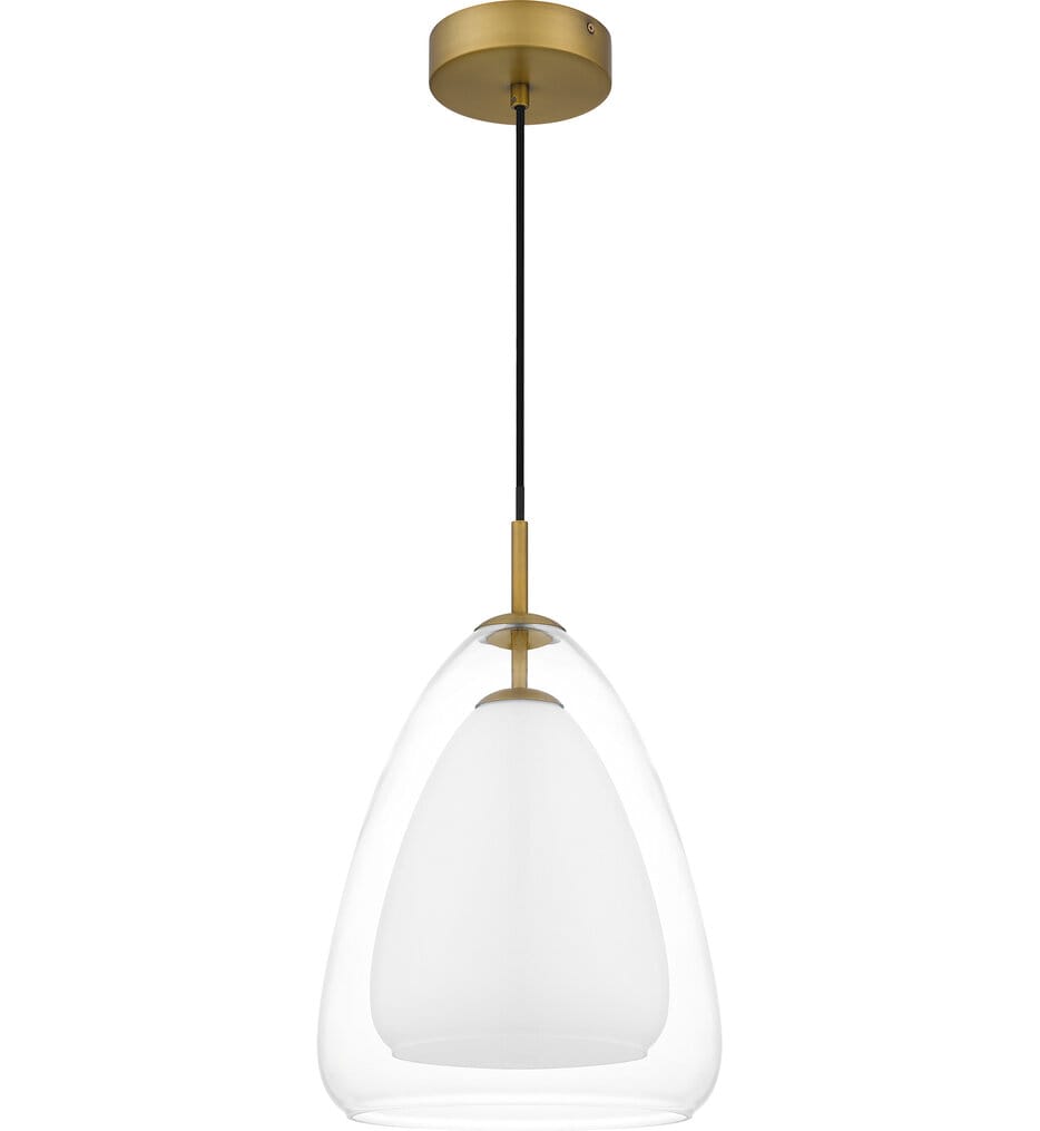 Quoizel - PCAER1511AB - Aero 11.75" Pendant