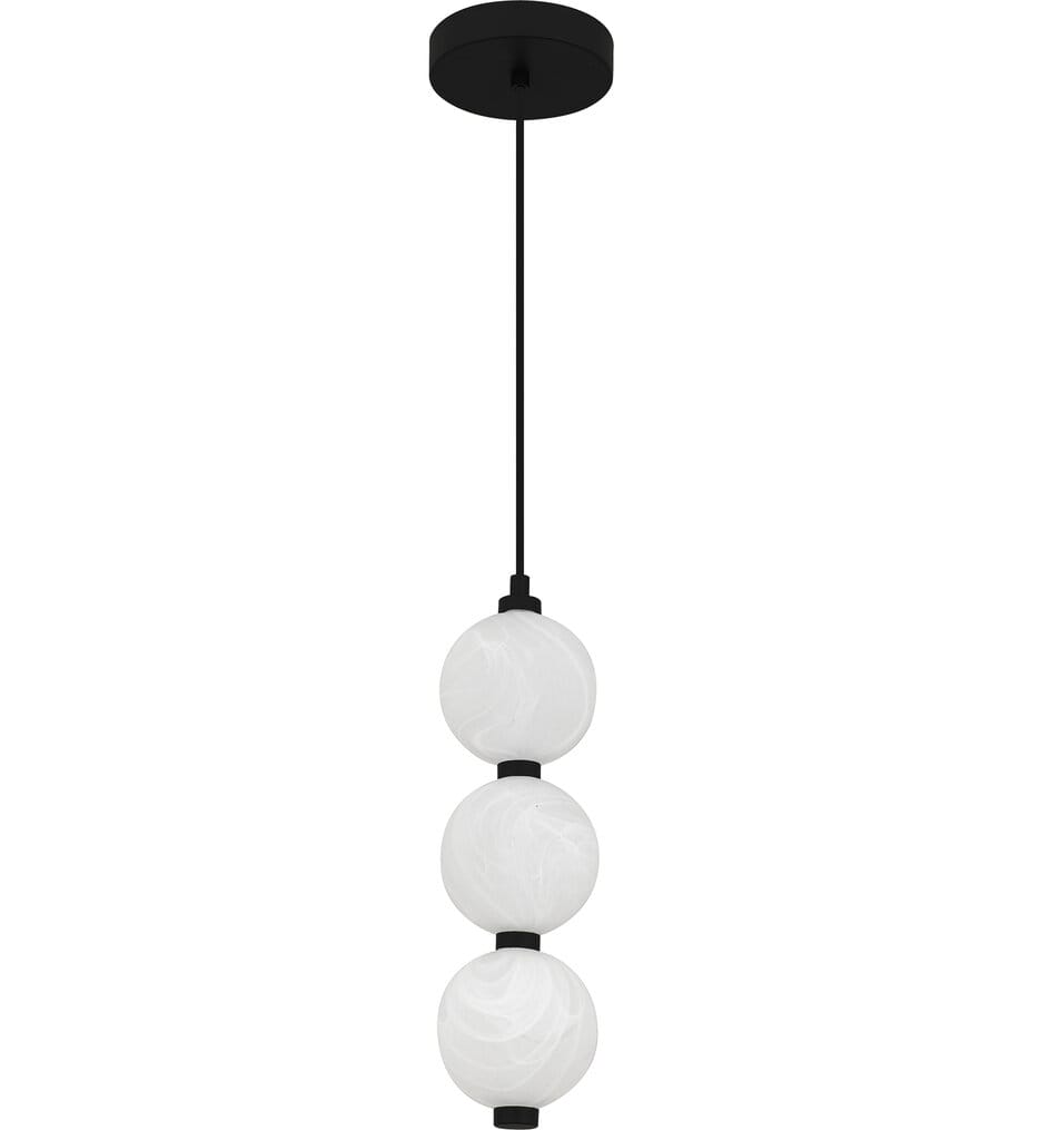 Quoizel - PCCAD1505MBK - Clarendon 5.25" Pendant