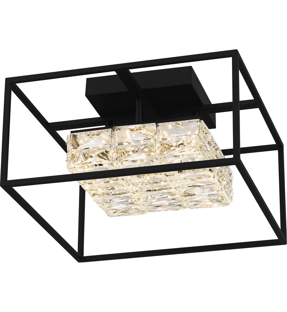 Quoizel - Dazzle 11.75" Semi-Flush Mount