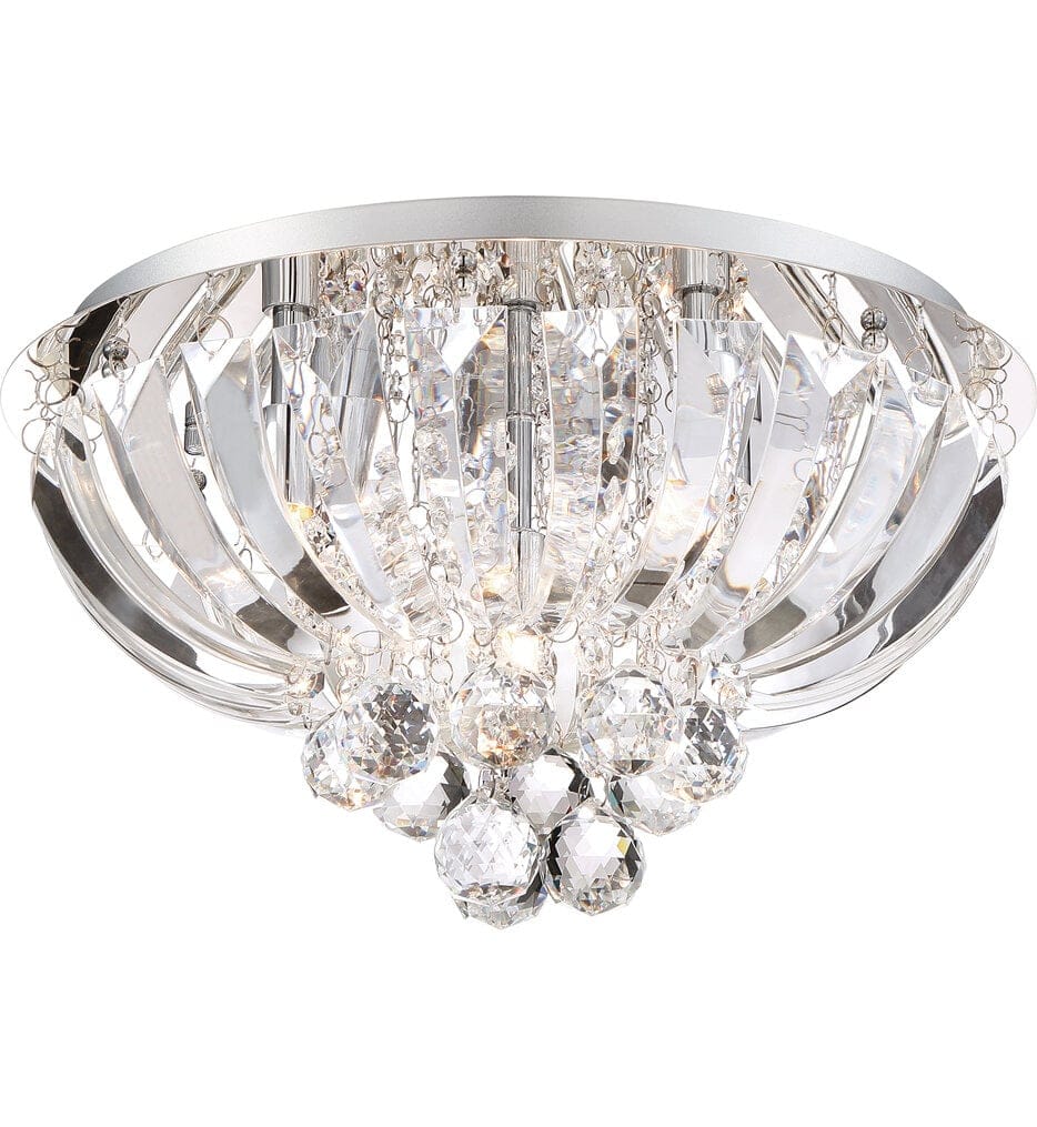 Quoizel - PCGN1616C - Glisten 16" Flush Mount