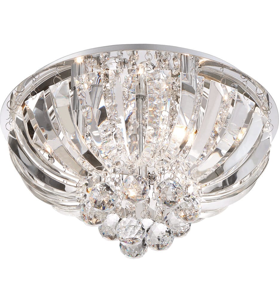 Quoizel - PCGN1616C - Glisten 16" Flush Mount