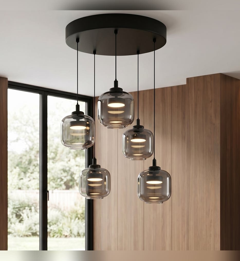 Quoizel - PCLEN2822MBK - Lenora 22-inch Pendant