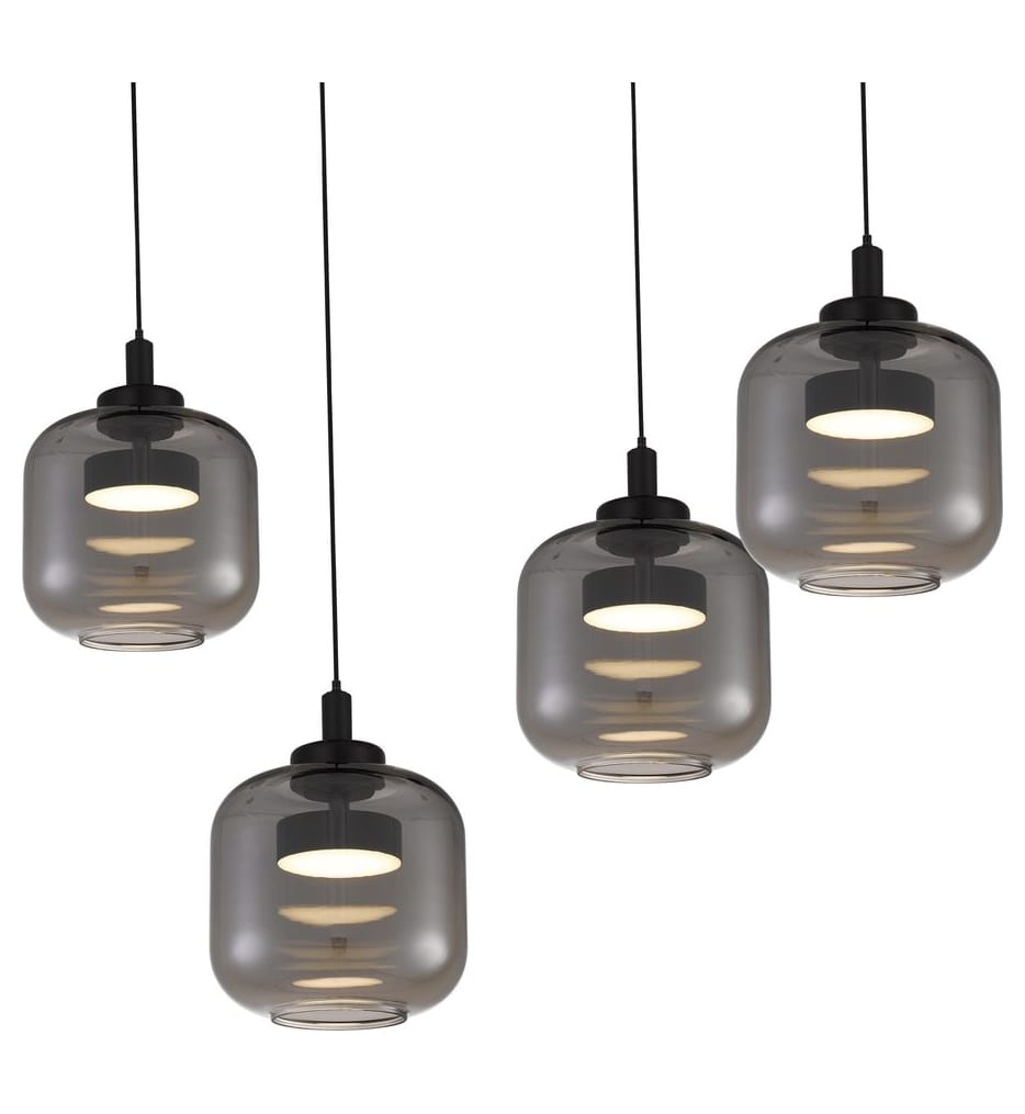Quoizel - PCLEN538MBK - Lenora 38.5-inch Island Light