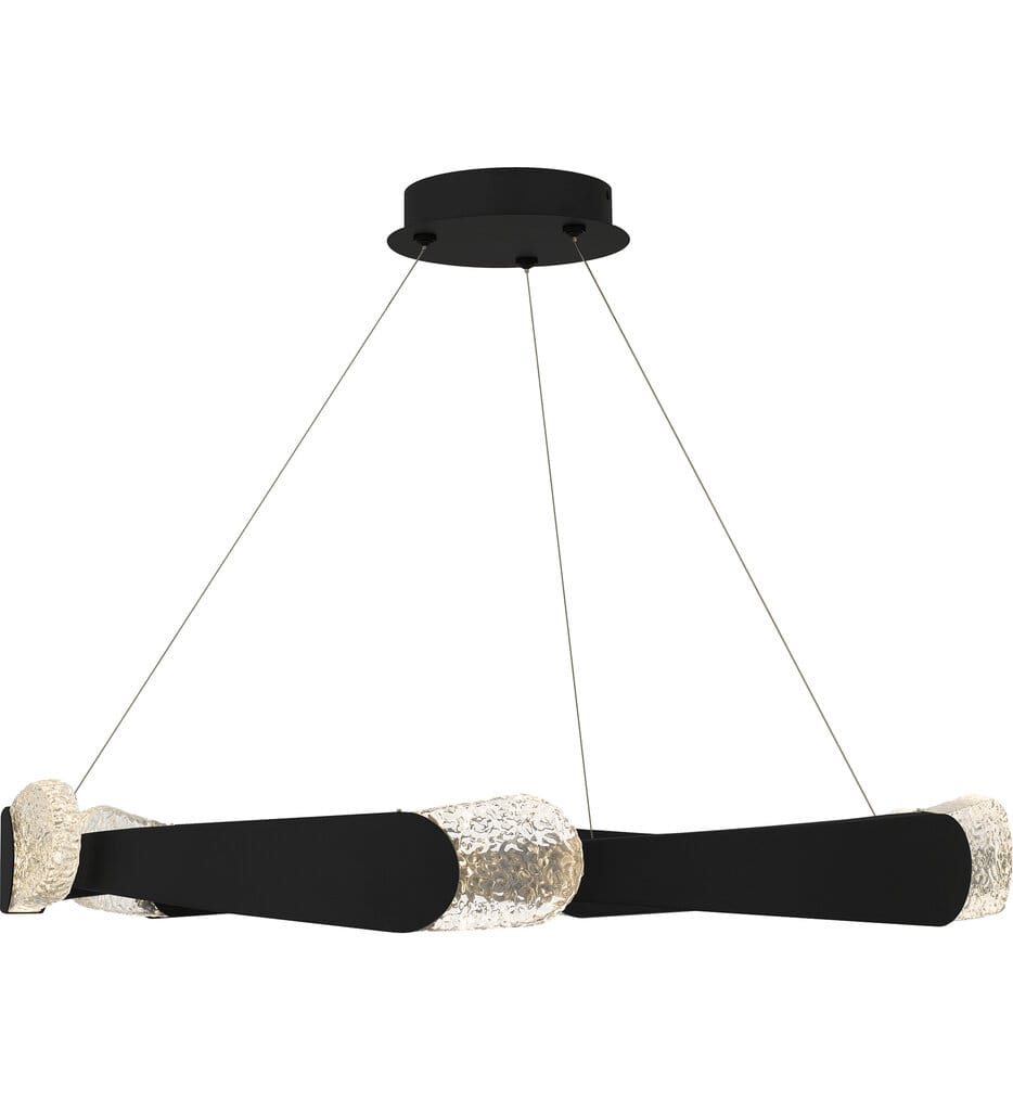 Quoizel - PCSAF2834MBK - Saffron 34" Pendant